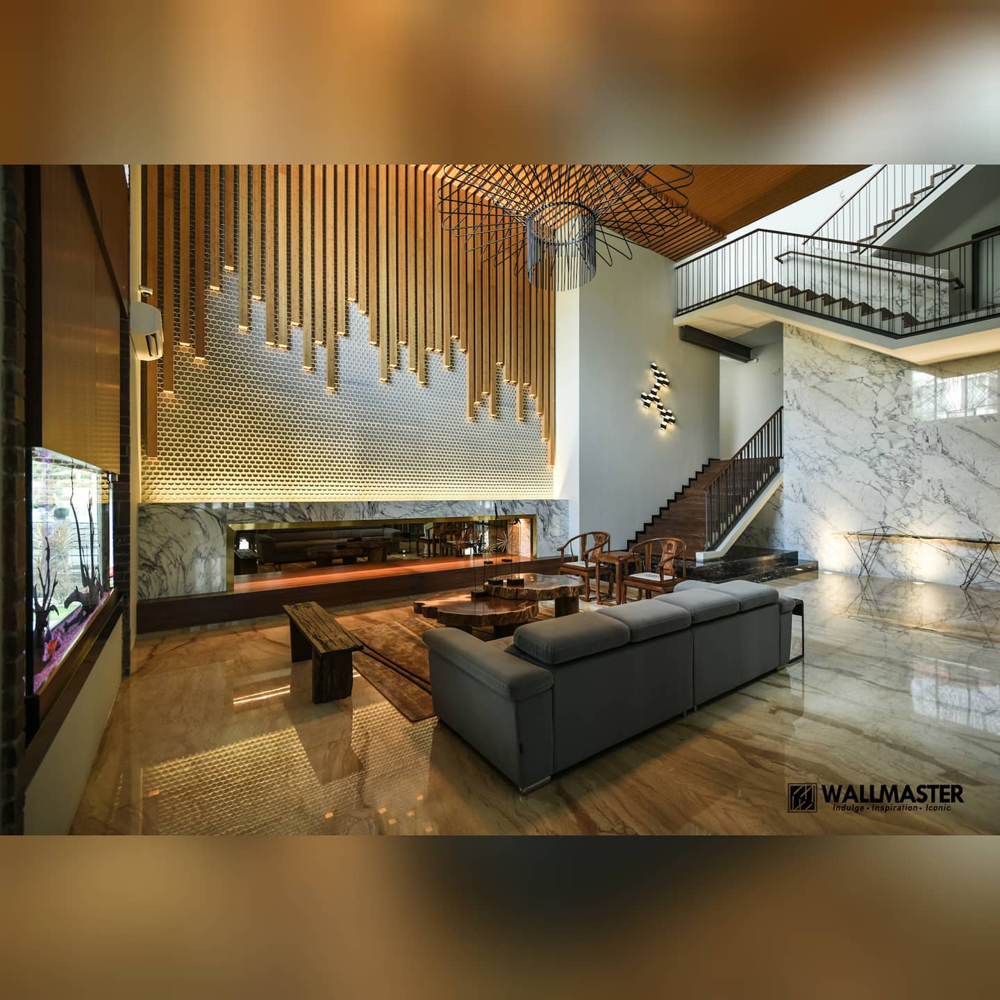 Konsep ID : Modern luxury . Ruang... - Wallmaster Malaysia | Facebook