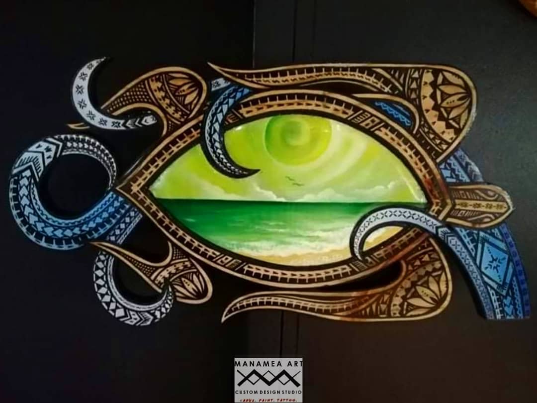 NEW RELEASE🖤 'The Eye of the Turtle'... - Manamea Art Studio