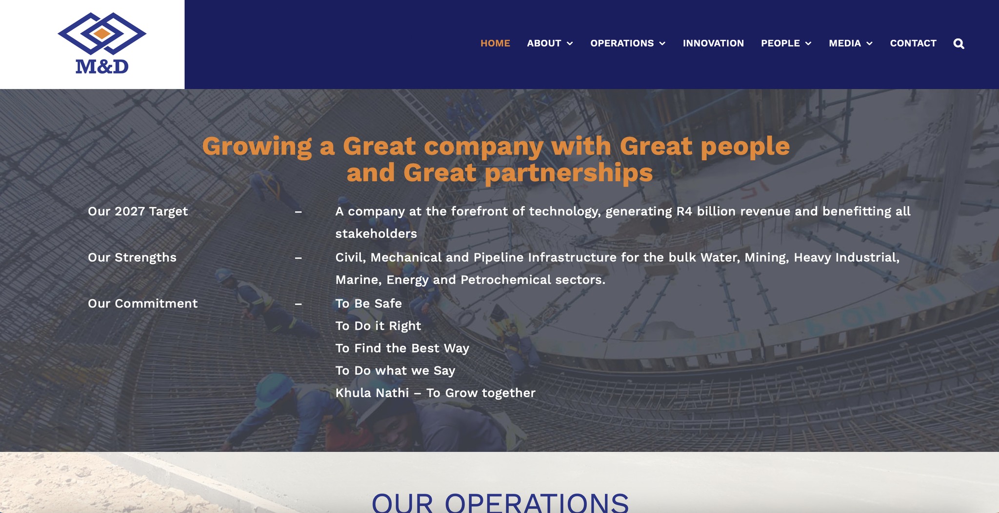 Marketing - 3G’s & MHO Completes M&D Website Rebuild 3G’s is proud to ...