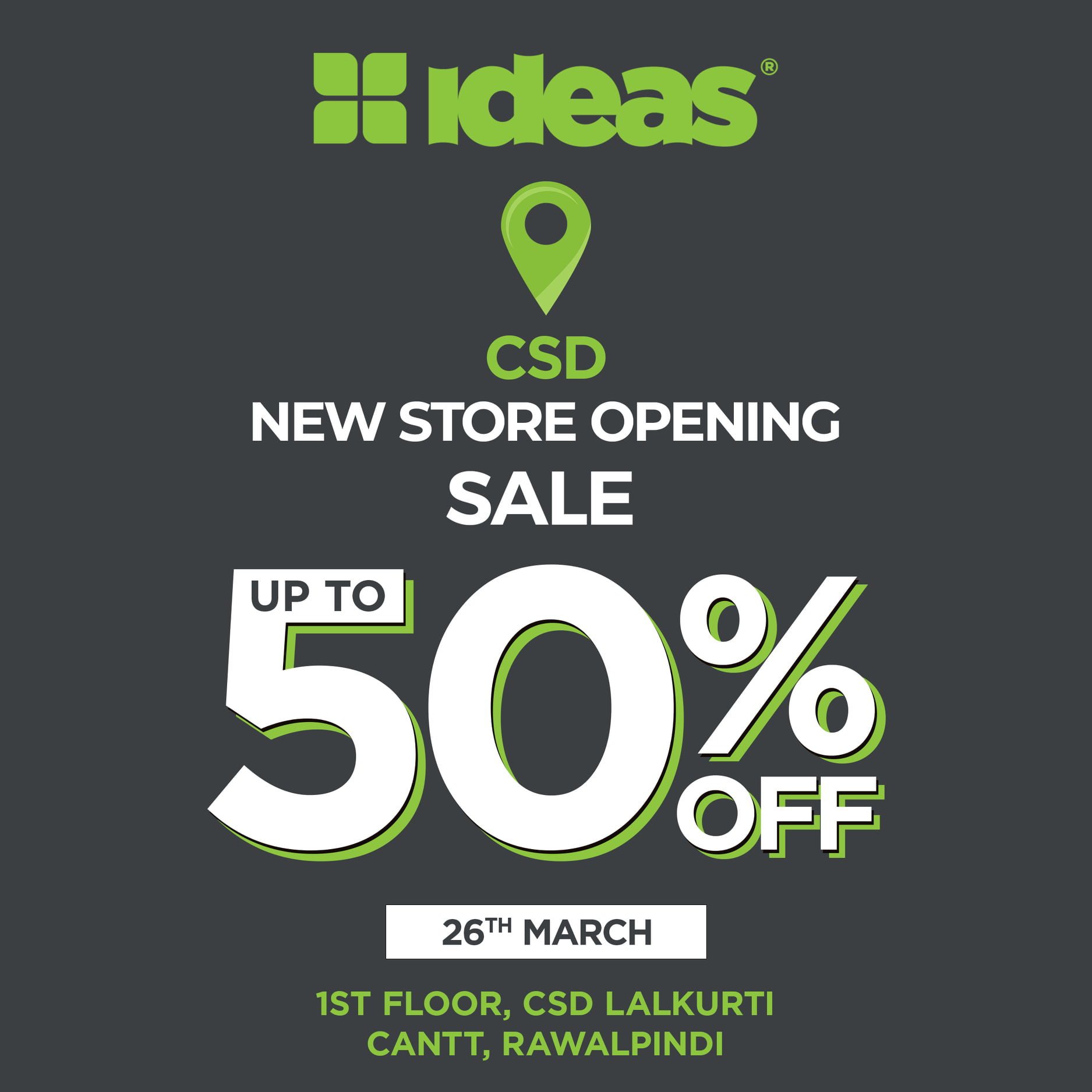 CSD Pakistan - GRAND opening calls for GRAND celebrations! Join us on ...