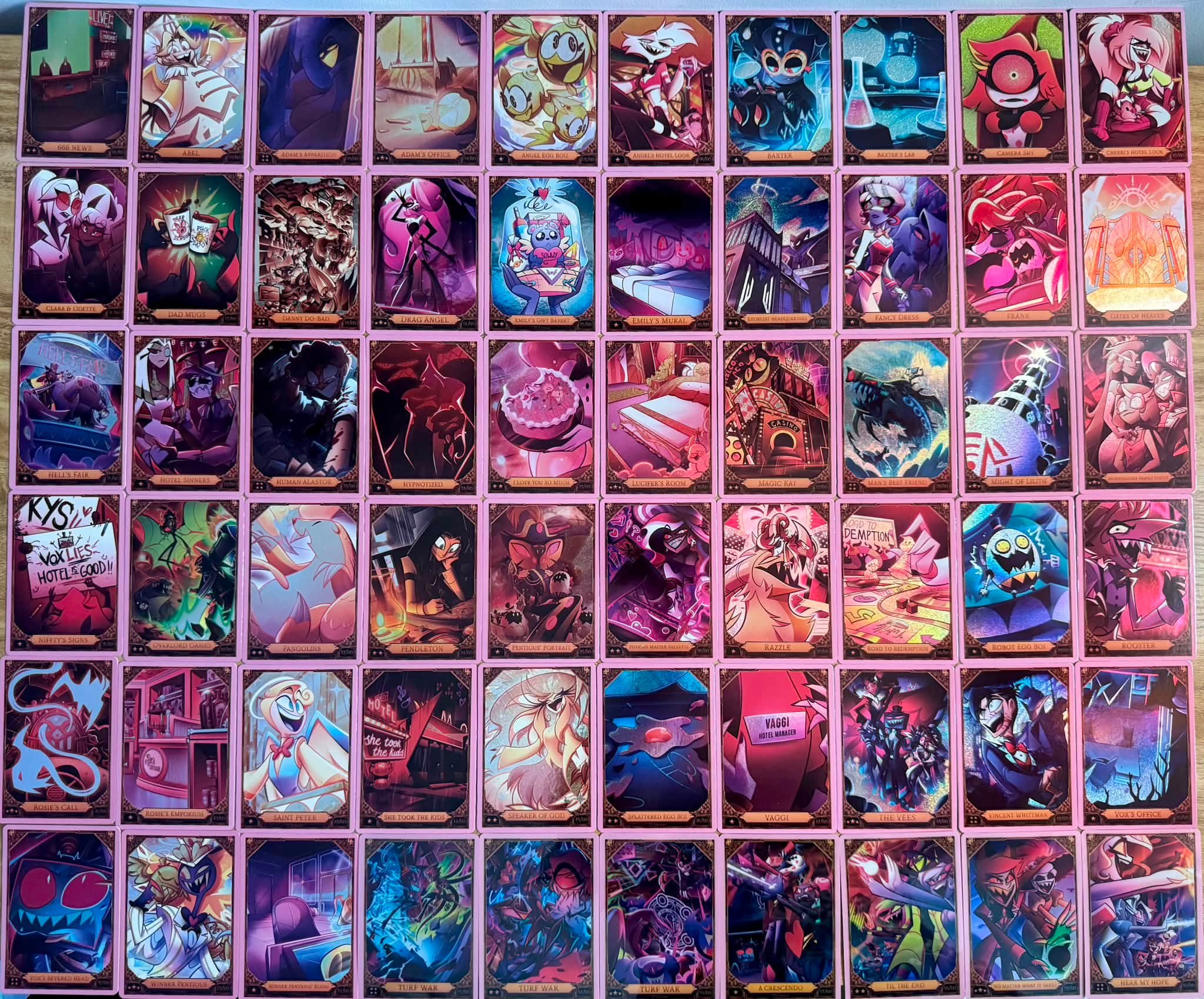 Collecting turf war cards