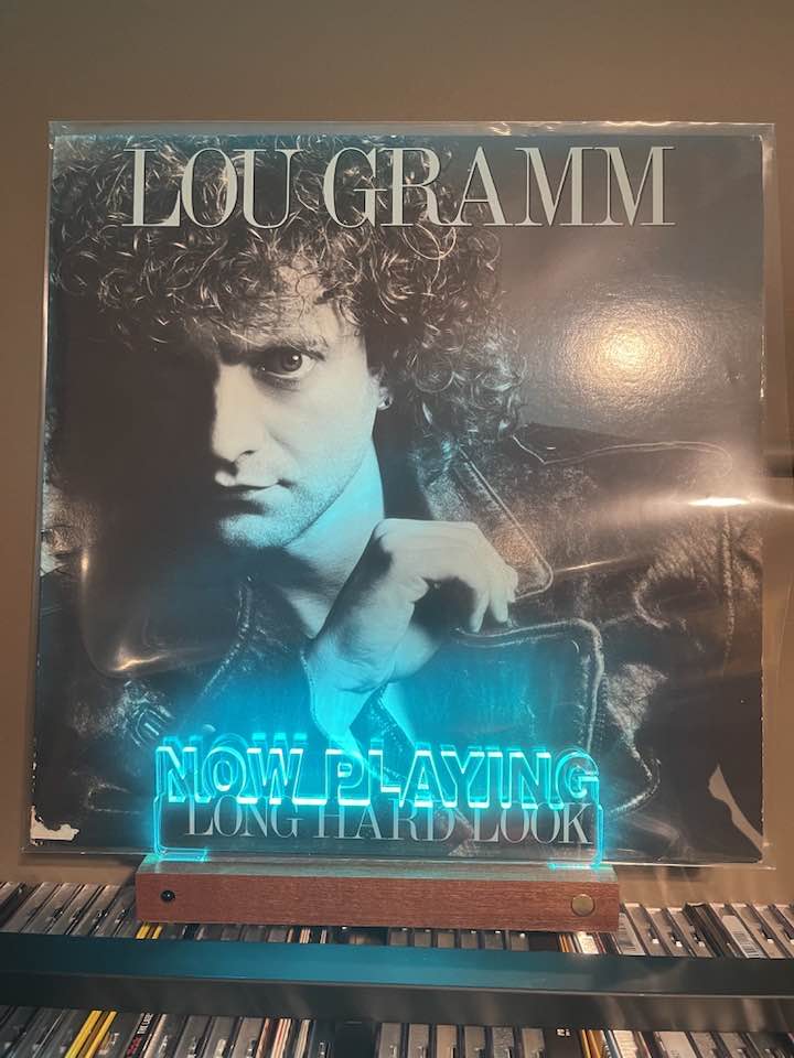 Play of the Day. Lou Gramm ~ Long Hard Look. 1989. 😎