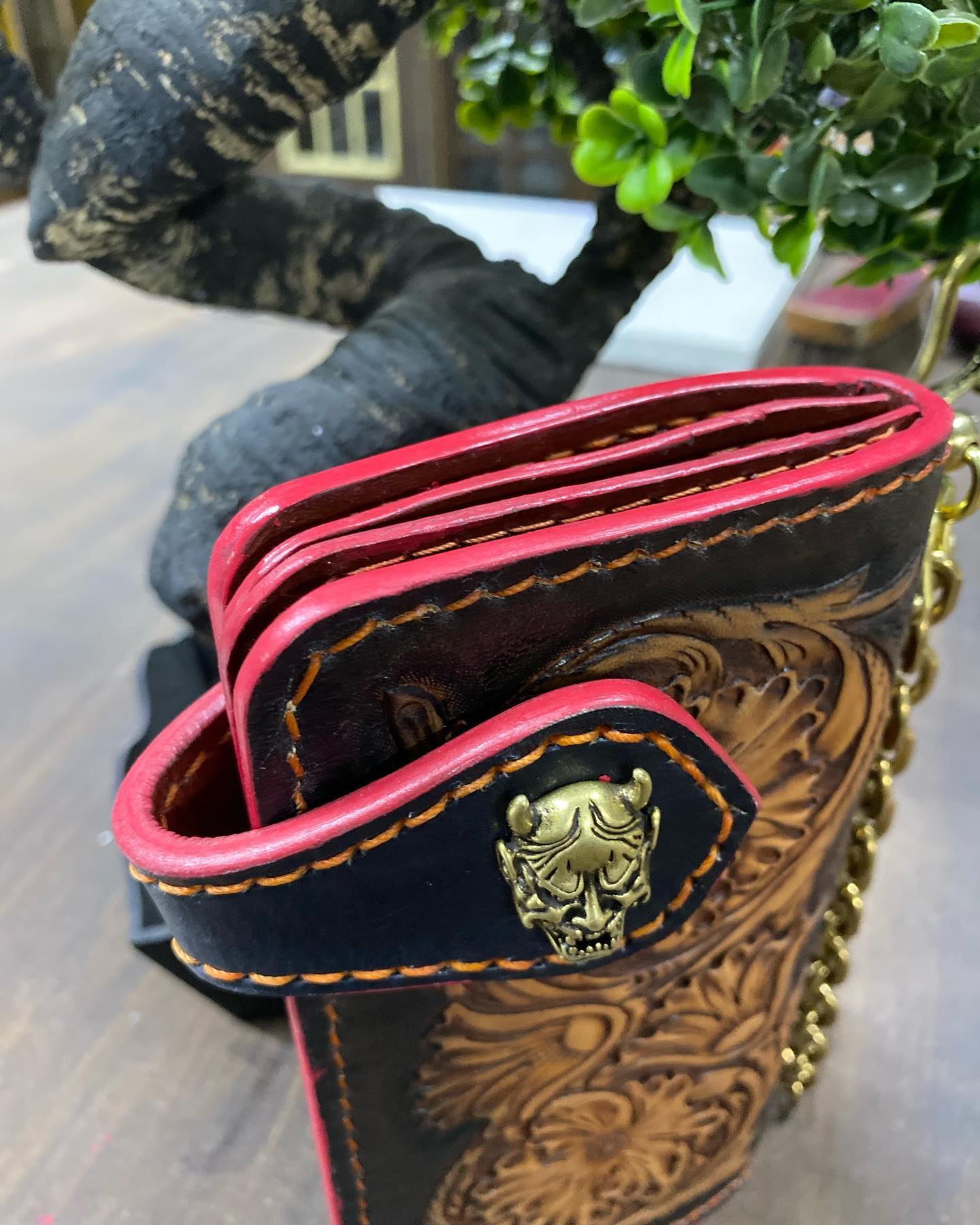 Desert rabbit leather.