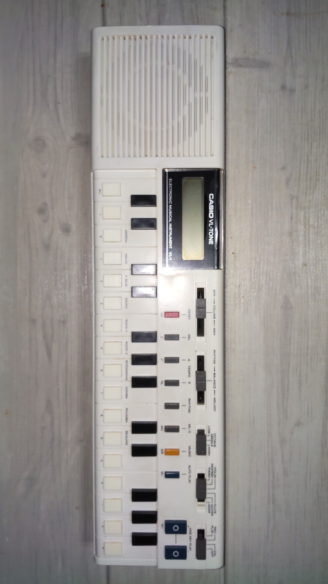 Troubleshooting Casio VL-1 calculator section error and preset