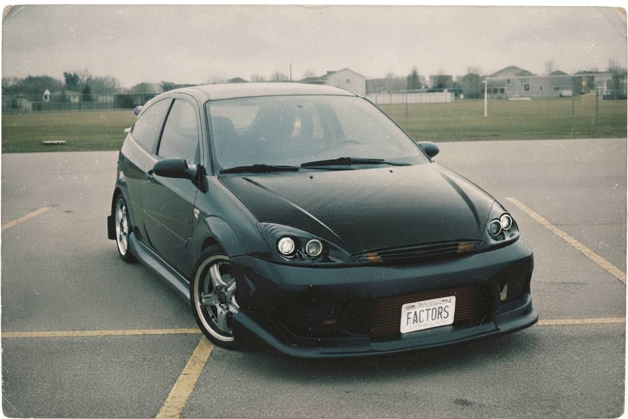 My 2001 Ford Focus ZX3 with Jackson Racing supercharger and other mods