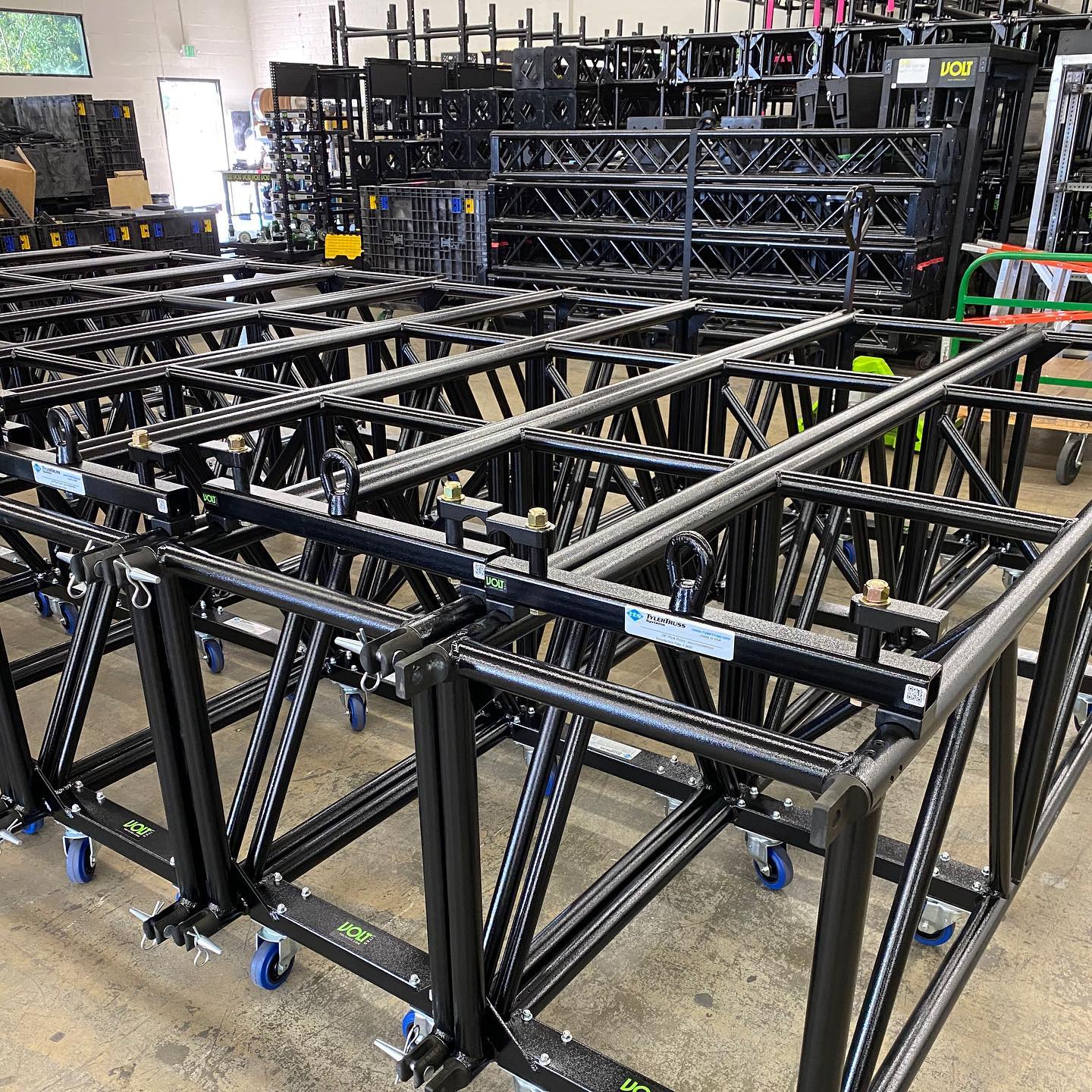 Volt - New @tylertruss2020 Mother Grid Truss. Standing by...