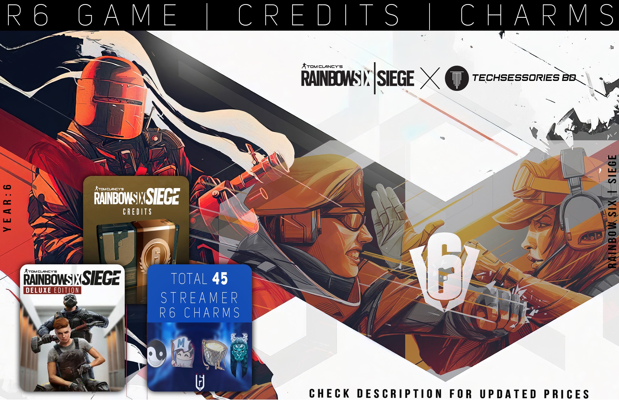Techsessories BD - Get ready for Crimson Heist! Grab your desired items ...