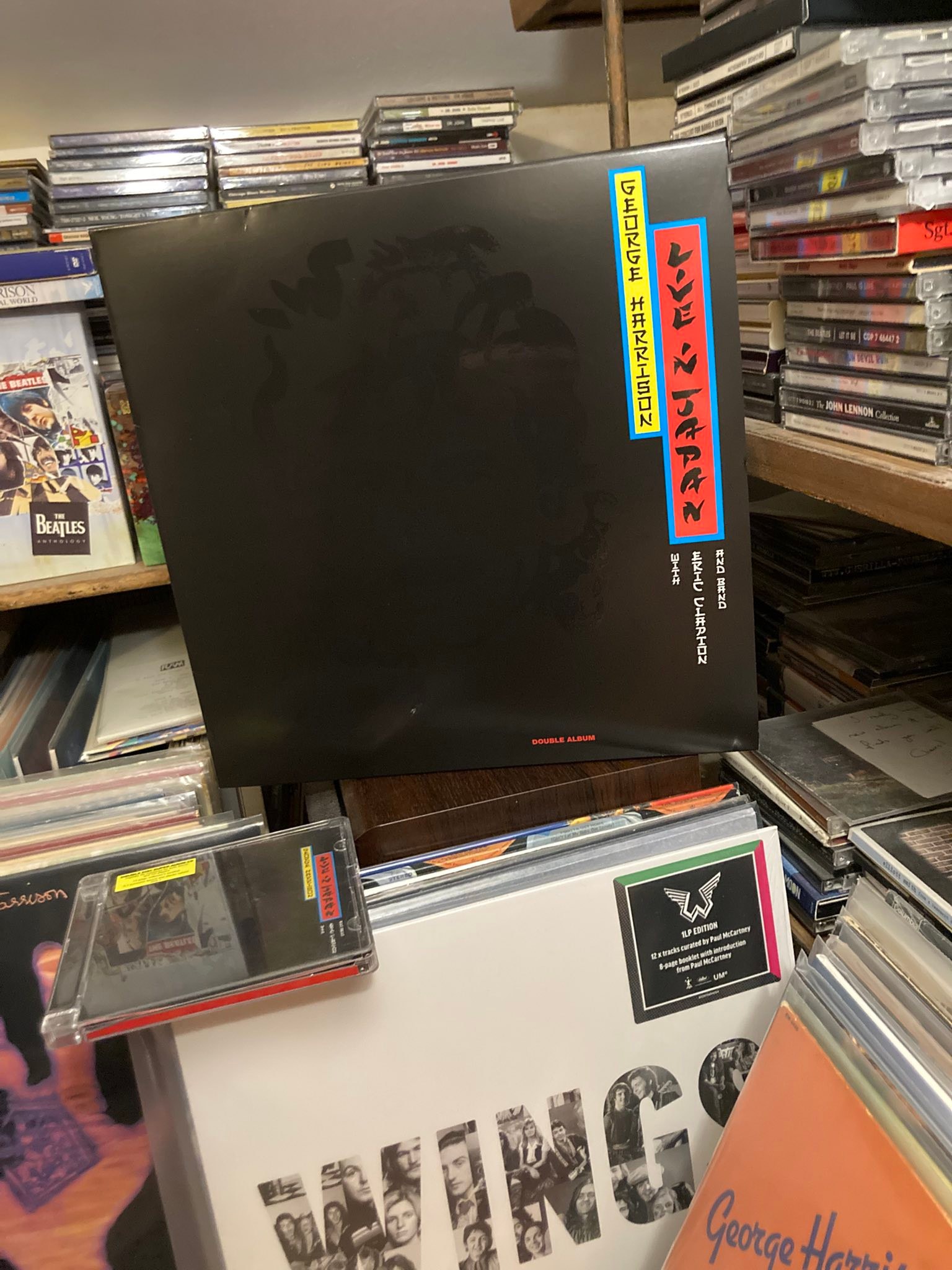 George Harrison's double live album in Japan reissue