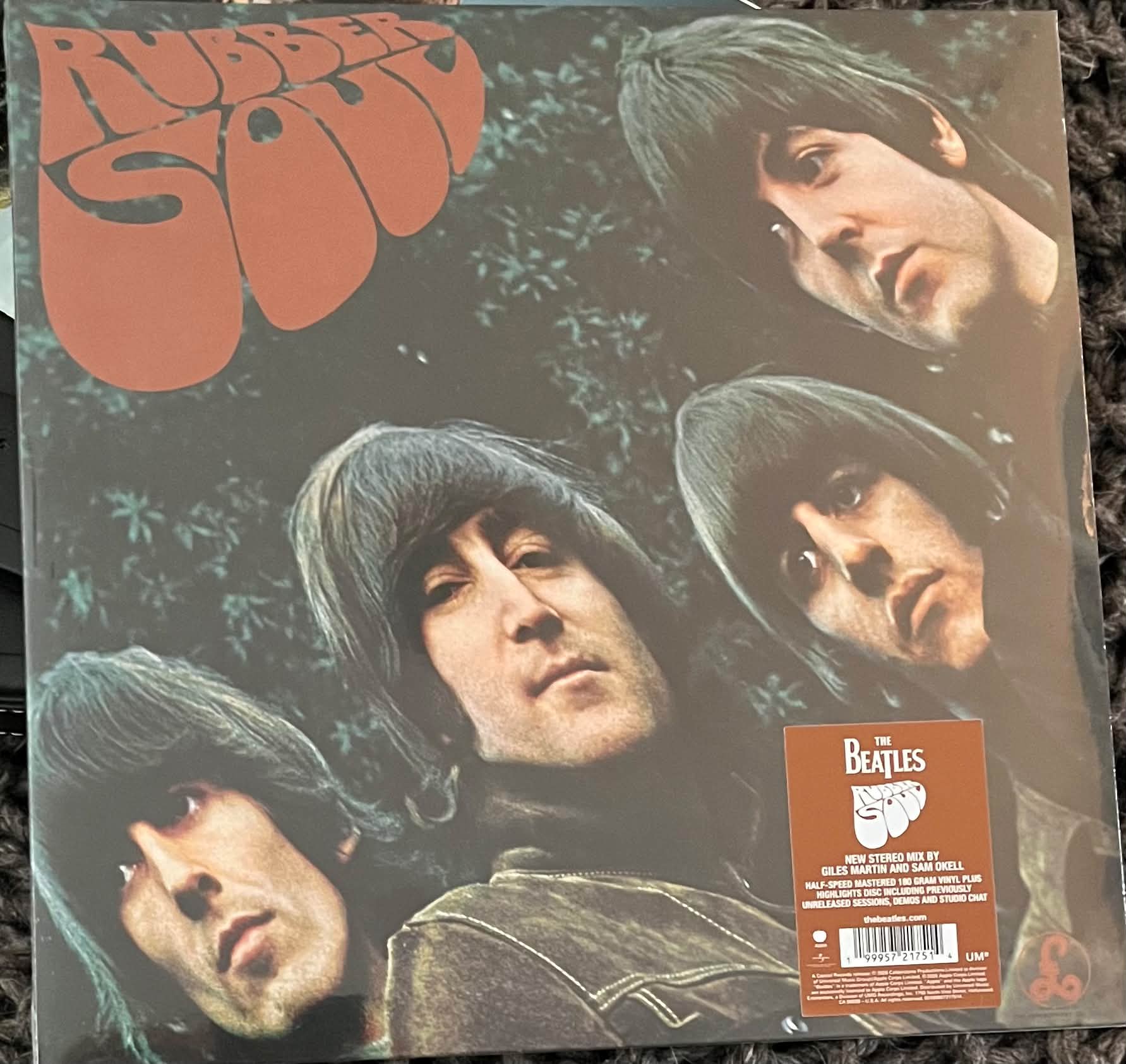 The Beatles Giles Martin remix collection including Rubber Soul