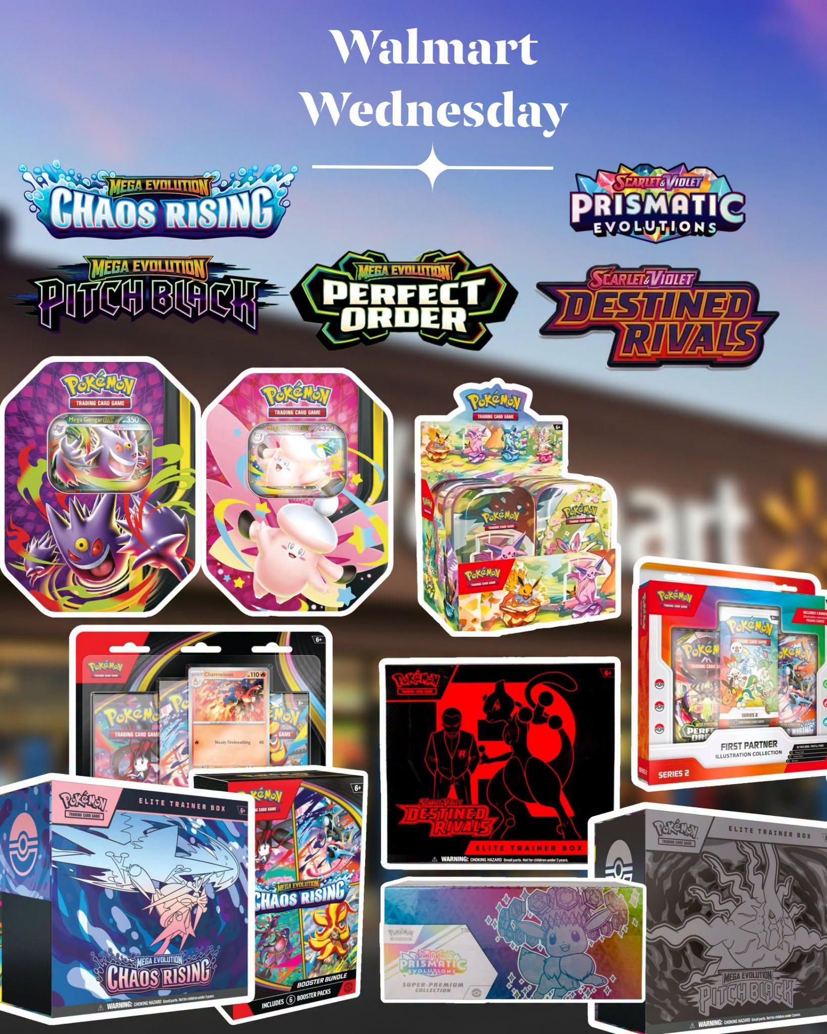 walmart destined rivals booster box Pokemon TCG: Scarlet & Violet - Display with each pack including 10 game cards and 1 Basic Energy card WALMART WEDNESDAY DROP CONFIRMED 
