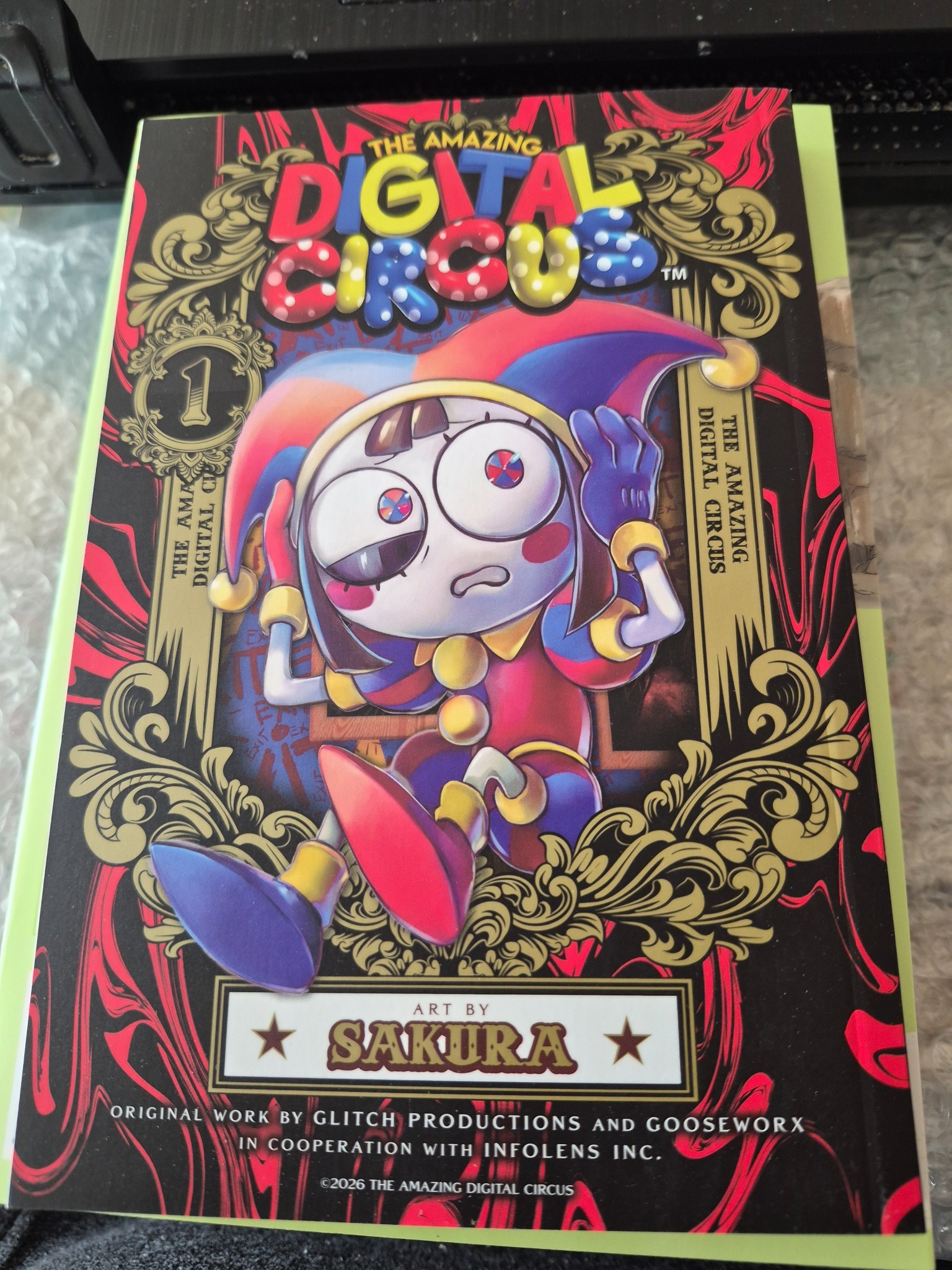 My TADC Volume 3 vinyl has arrived and it looks great; it's also