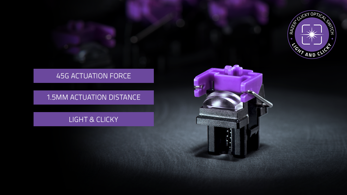 Razer - ควบคุมความเร็วแสงด้วยเทคโนโลยี Optical switch...