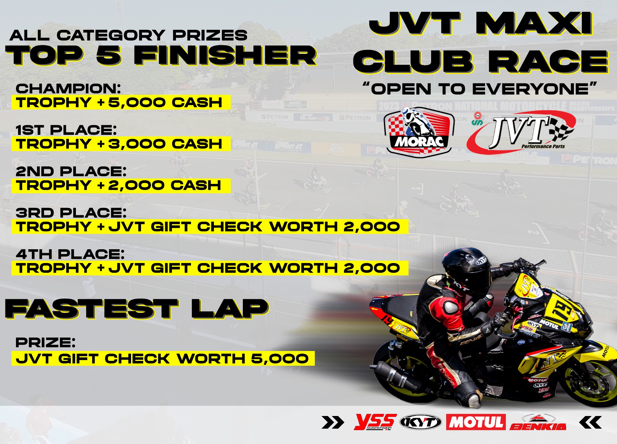 JVT Philippines - 🏁JVT MAXI CLUB RACE 2023🏁 