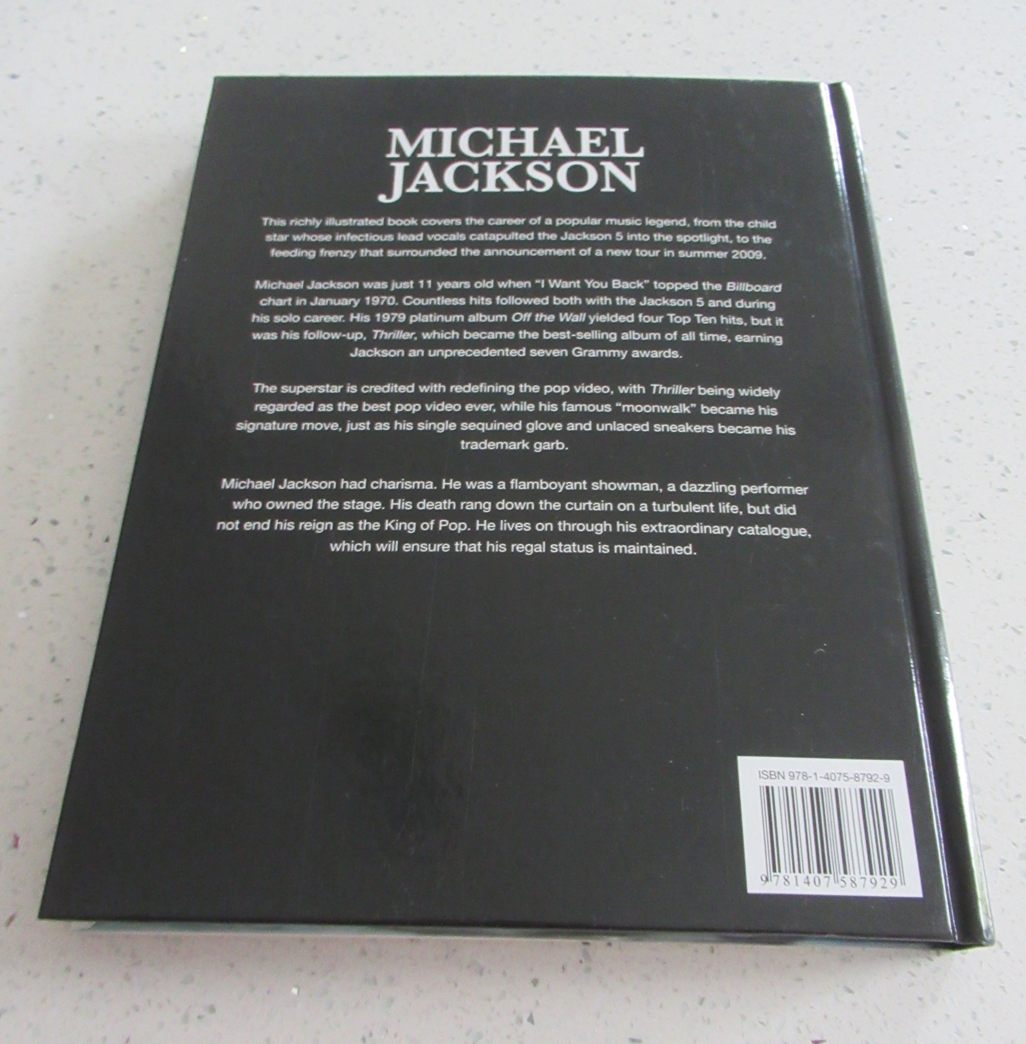 Michael Jackson book with rare photos