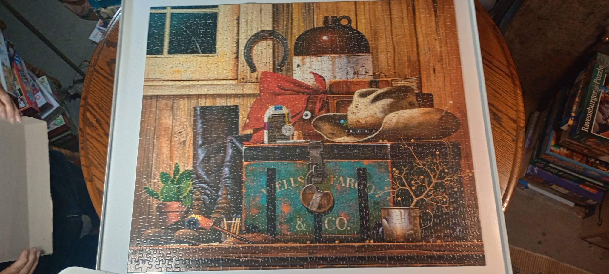 This was a fun thrift store find. And it had all the pieces!