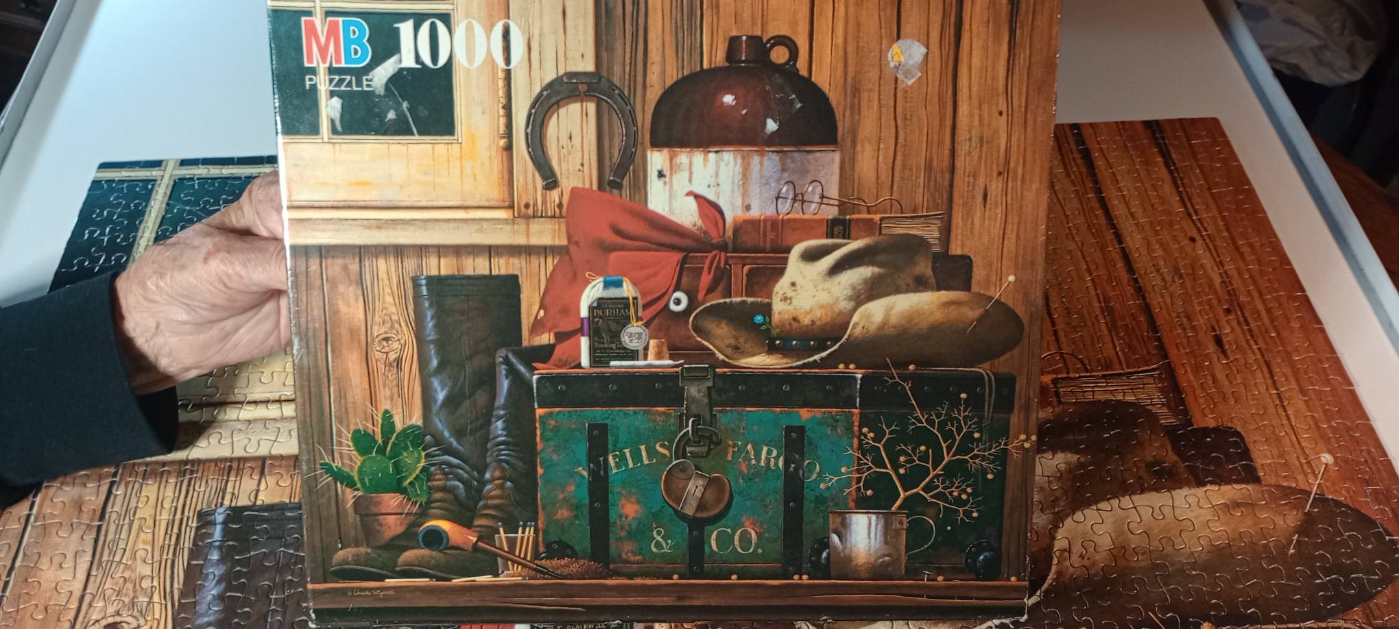 This was a fun thrift store find. And it had all the pieces!