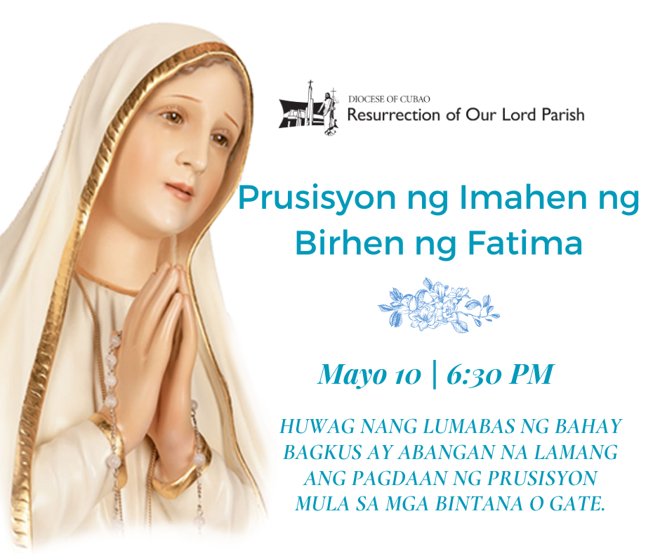Mga... - Resurrection of Our Lord Parish (ROLP) - Paltok