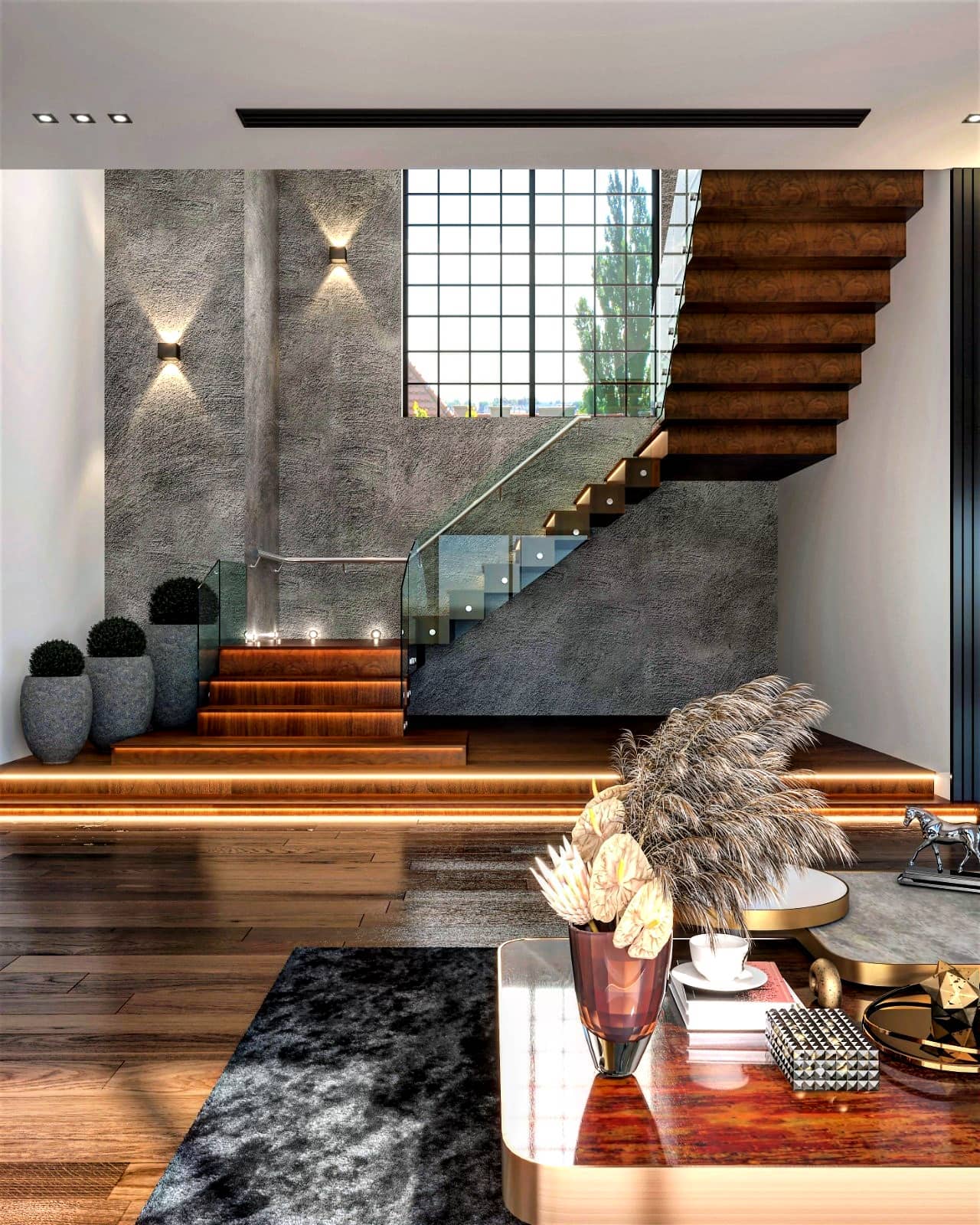 Design mimarlik - Villa projemizin merdiven kısmı • 2021