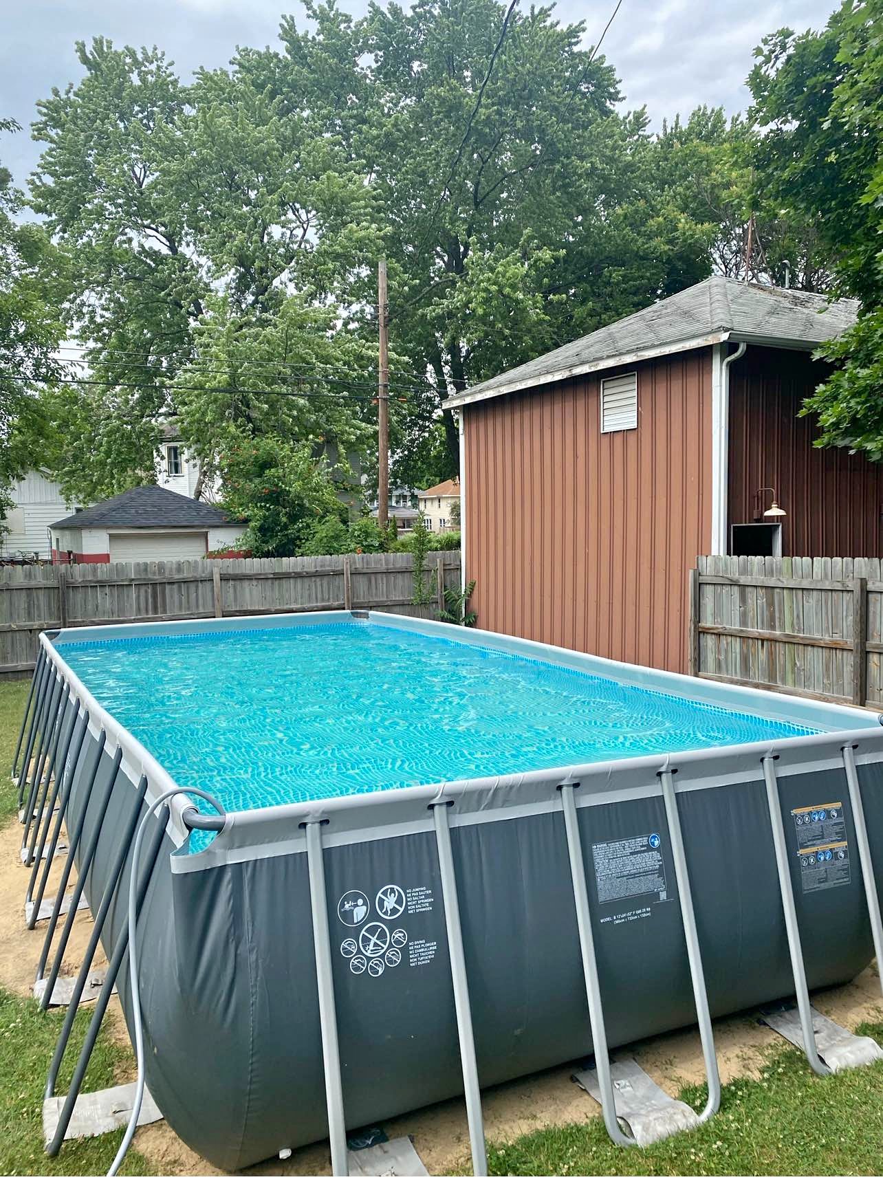 12 X 24 INTEX swimming pool - Pools & Spas - South Bend, Indiana ...