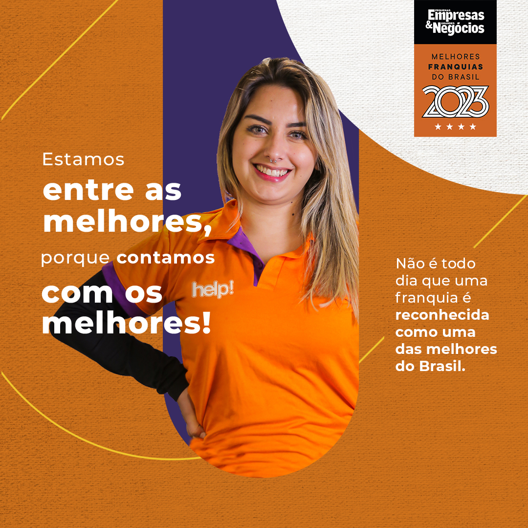 Lojas help - A help! foi reconhecida como uma das melhores...