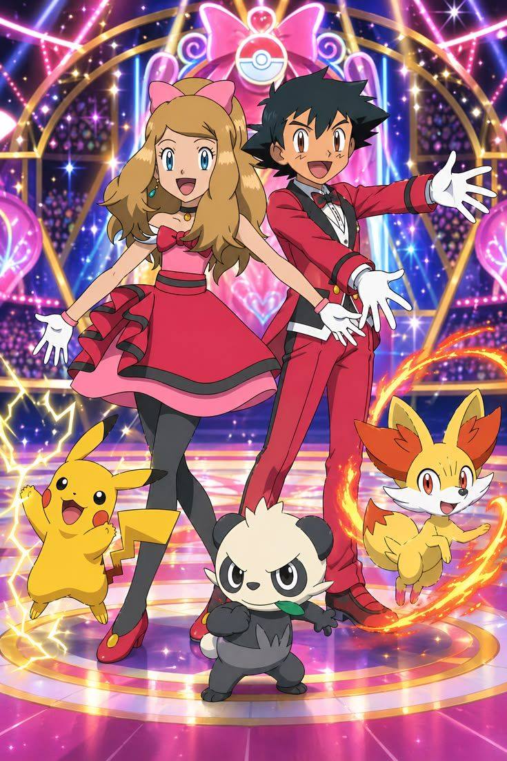 Ash ❤ Serena