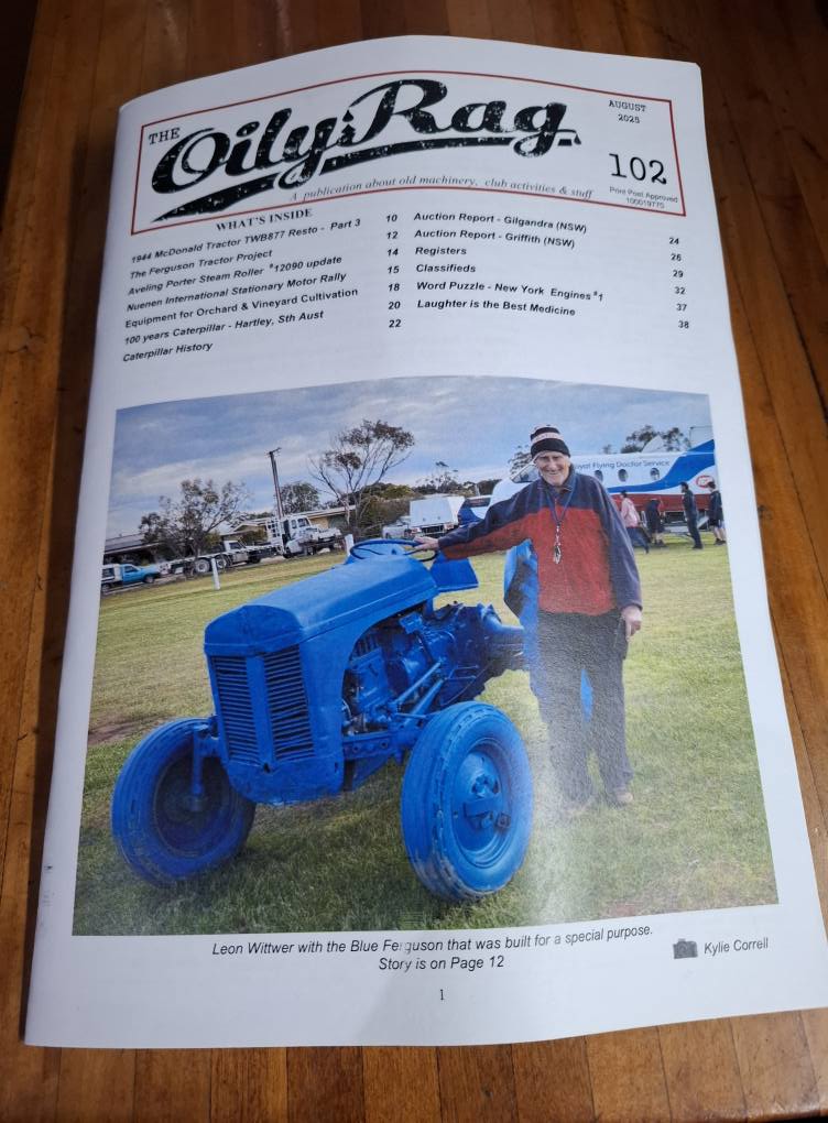 Stationary Engines Around AUSTRALIA | The oily rag arrived today | Facebook
