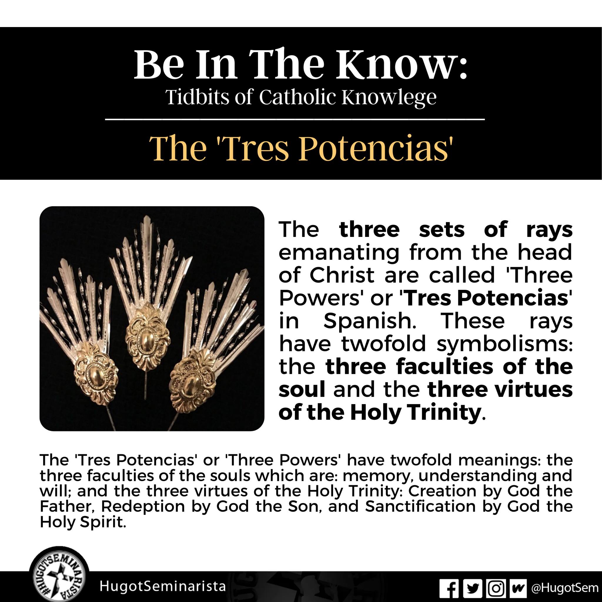 HugotSeminarista - BE IN THE KNOW | The 'Tres Potencias' The three sets ...