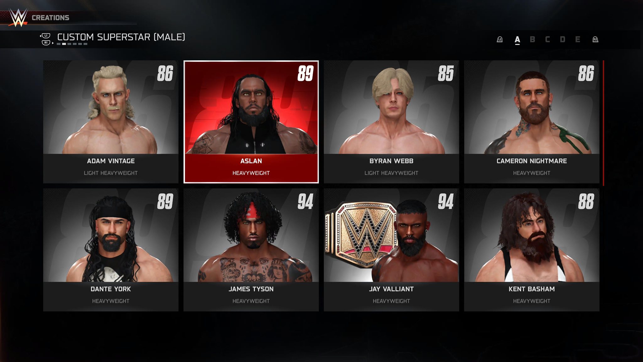 WWE 2K26 Community | How many caw slots are y’all using so far | Facebook