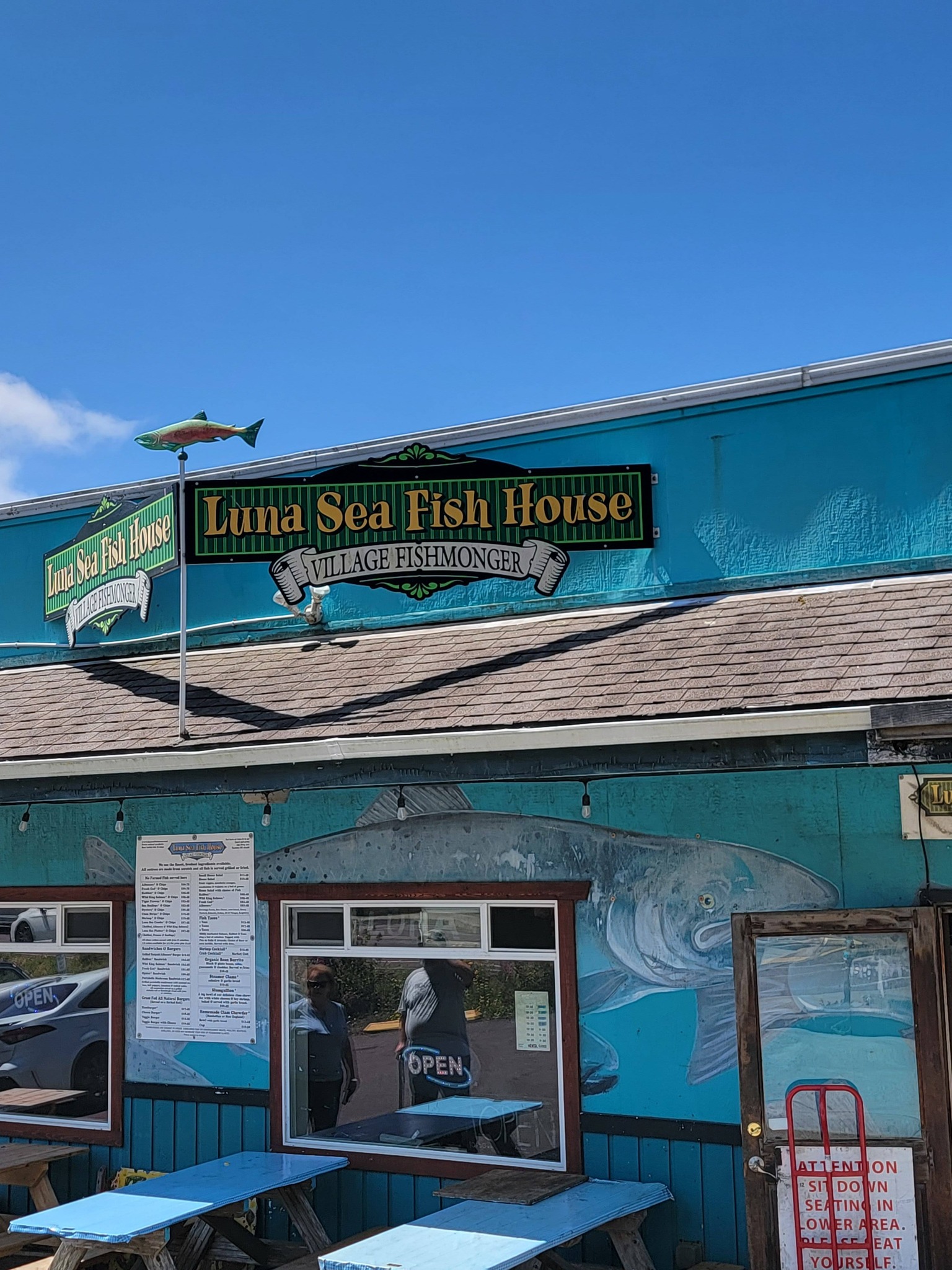 Luna's Sea Fish House review in Newport, OR
