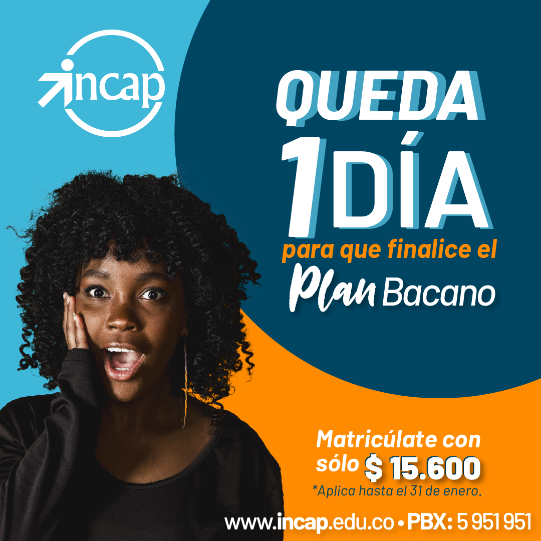 🚨 QUEDAN 1 DÍA... - Instituto Colombiano de Aprendizaje INCAP | Facebook