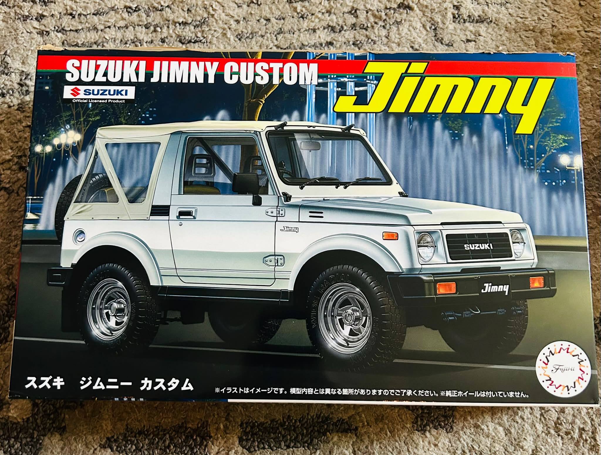 New kit arrived today. SUZUKI JIMNY CUSTOM Том EJimny ふ SUZUKI