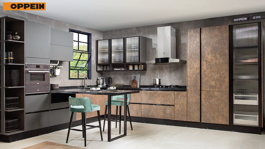 Oppein Bangkok - This is a complete kitchen cabinets set...