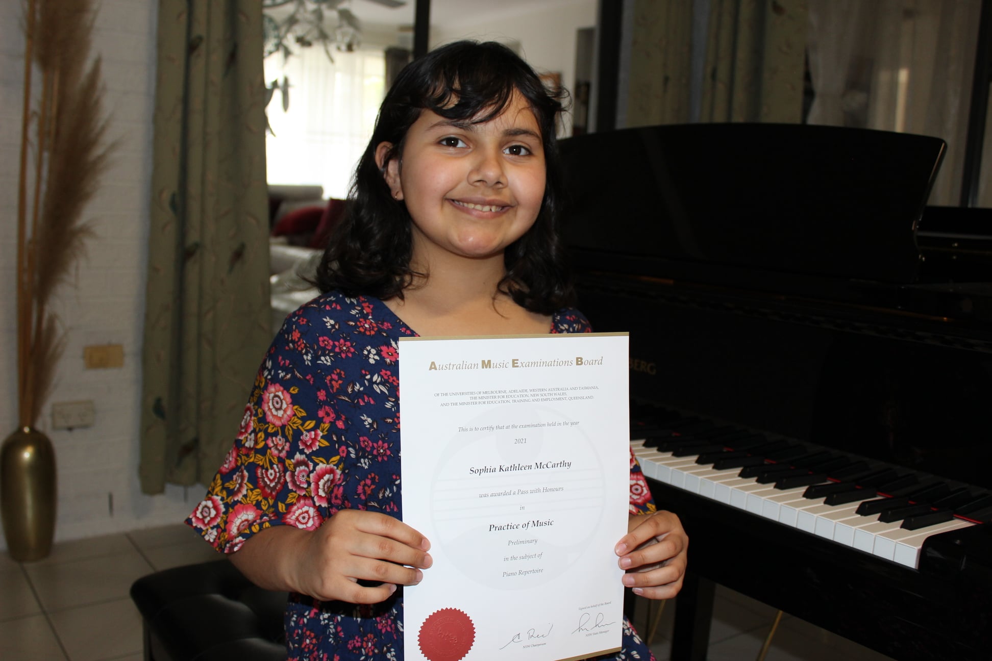 Congratulation to Sophia with... - Maria's Piano Studio | Facebook