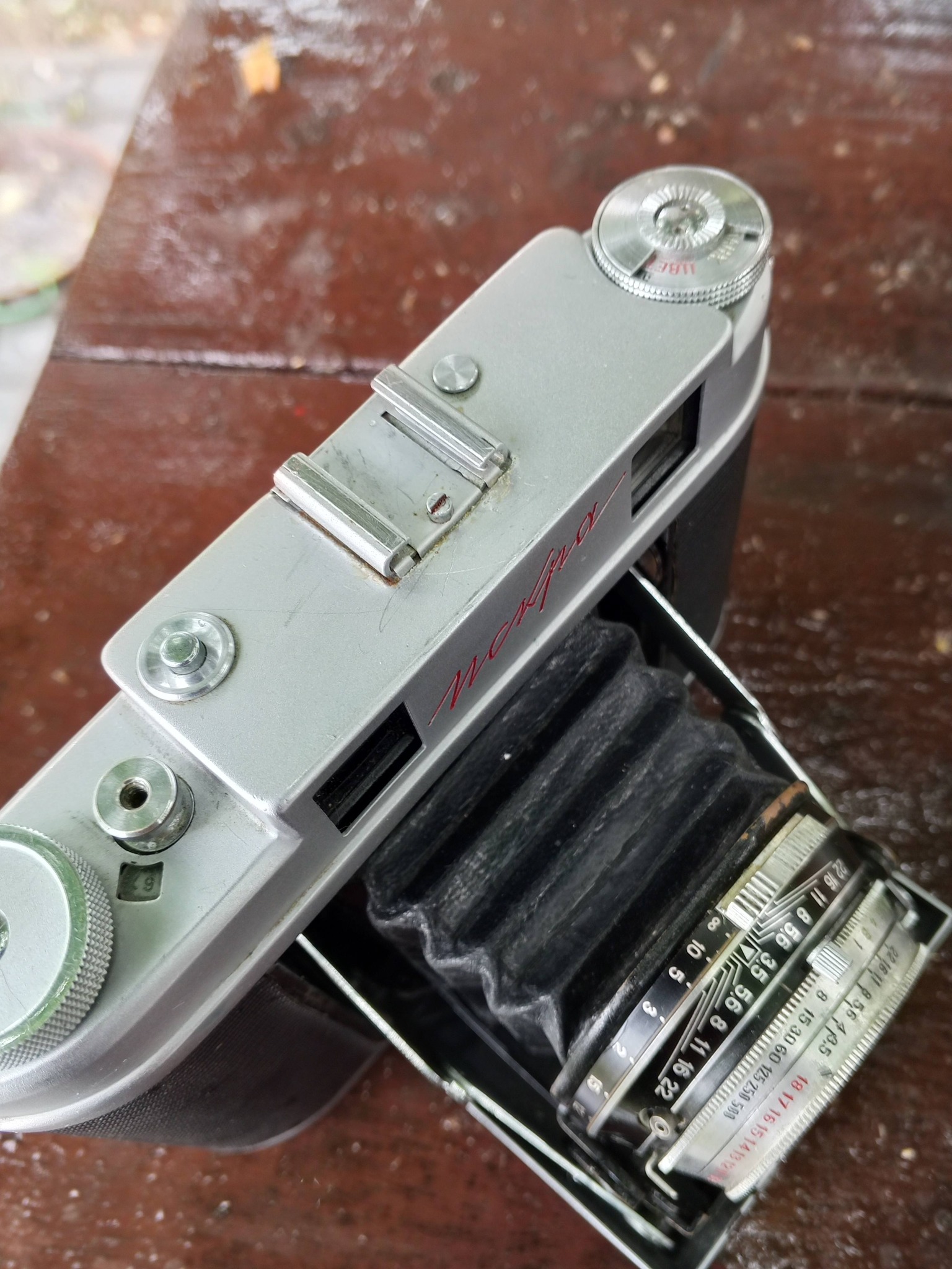 Soviet Iskra medium-format camera