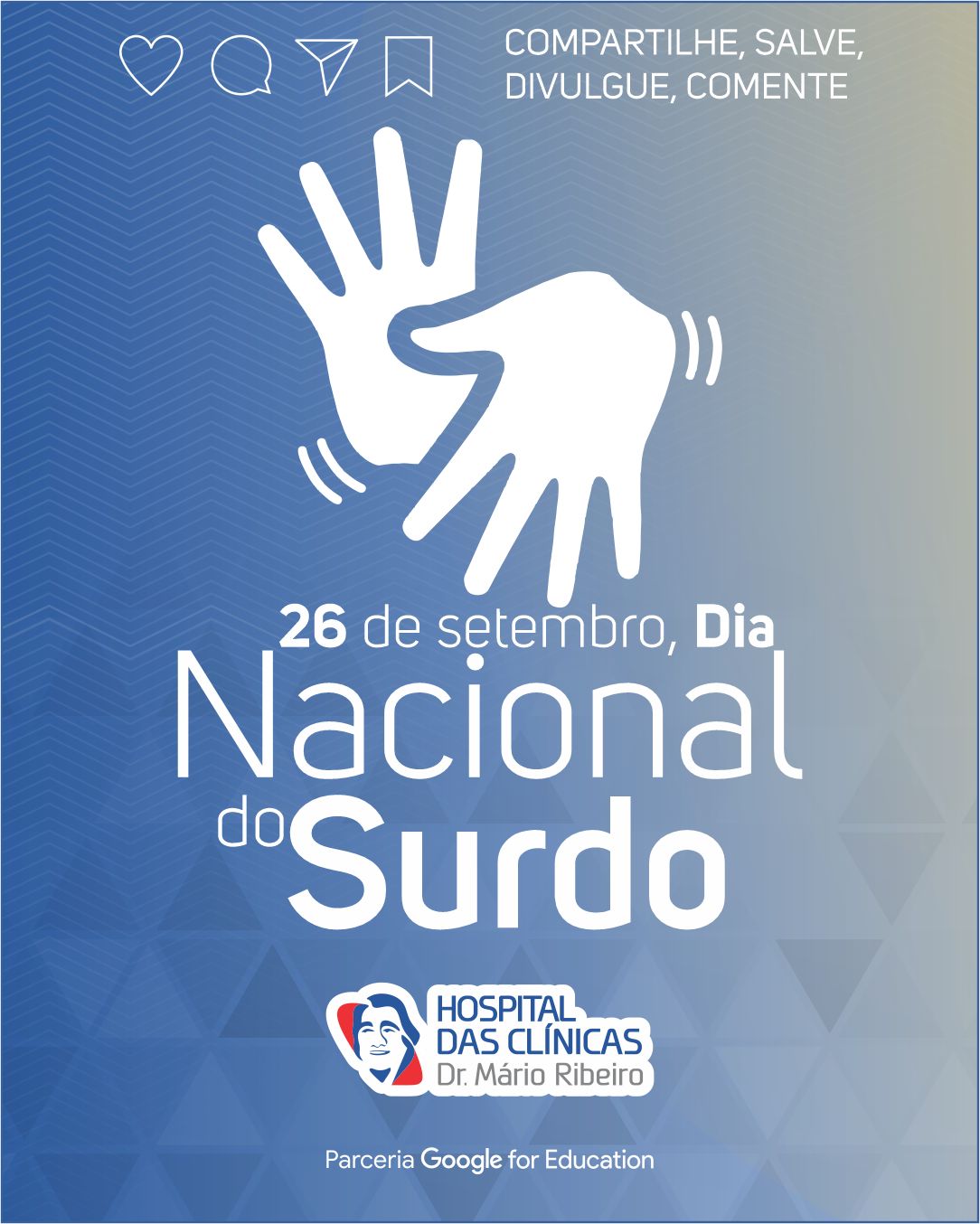 🗓️26/... - Hospital das Clínicas Dr. Mário Ribeiro da Silveira
