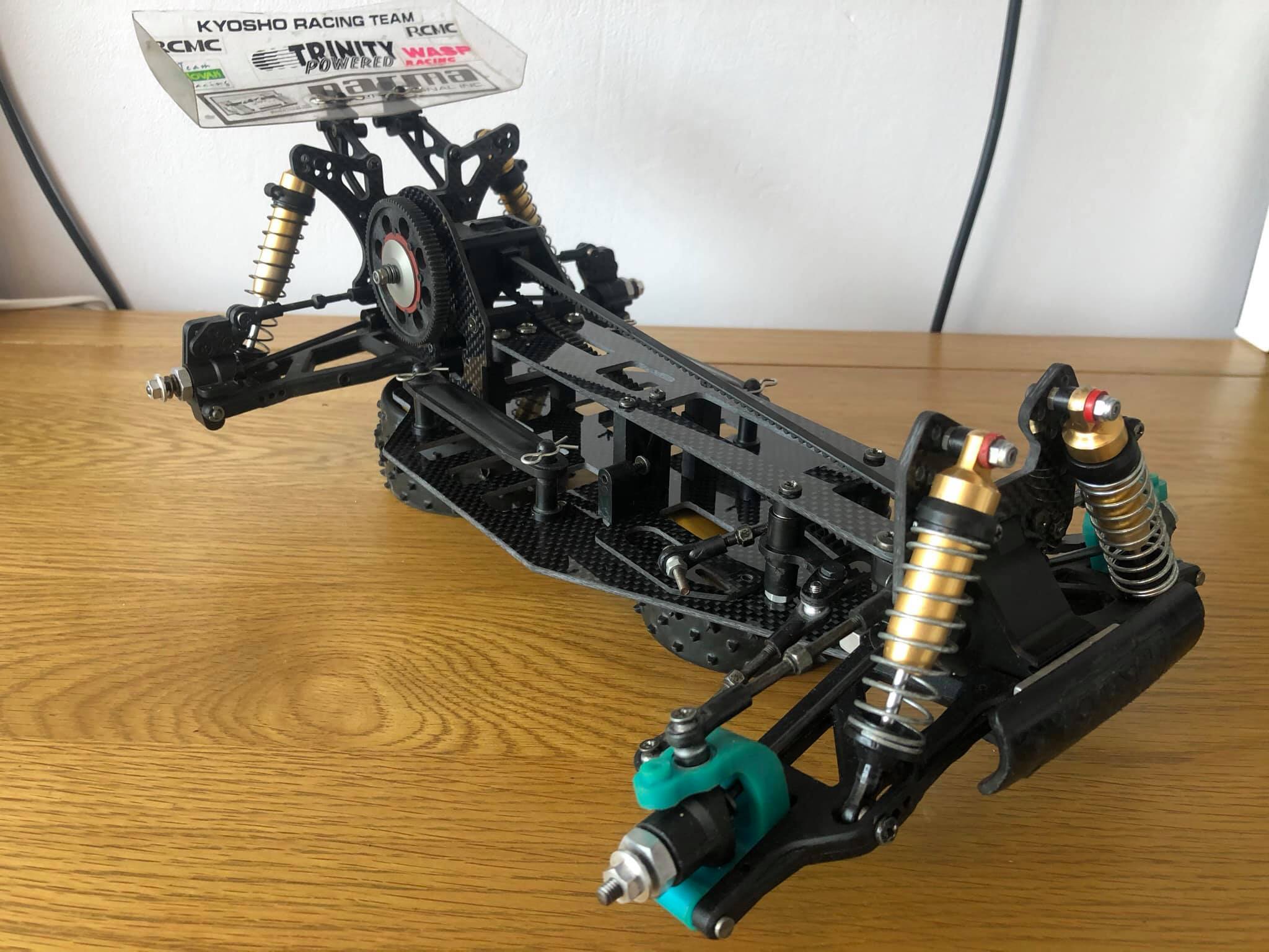 Kyosho Lazer ZXR rebuild with Fibrelyte kit