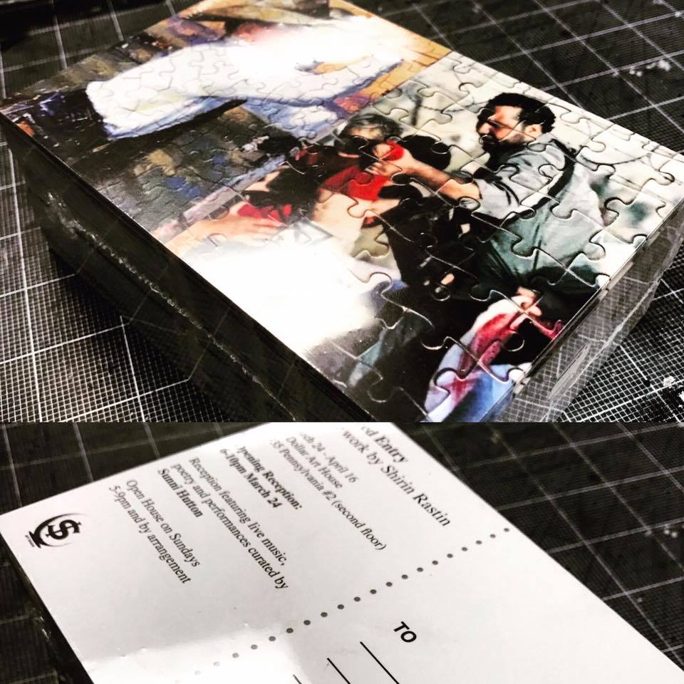 Dollar Art House - Show cards are in for Shirin Rastin's Forced Entry ...
