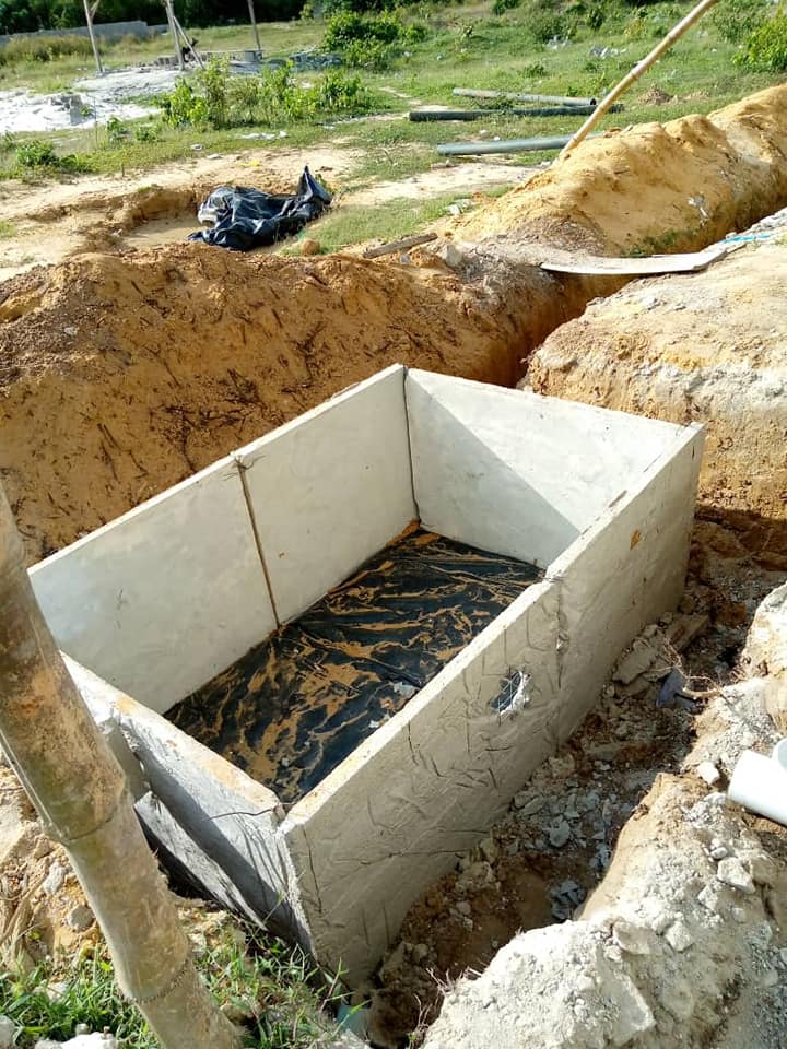Advance sewage digester system, a replacement of old soak away pits ...