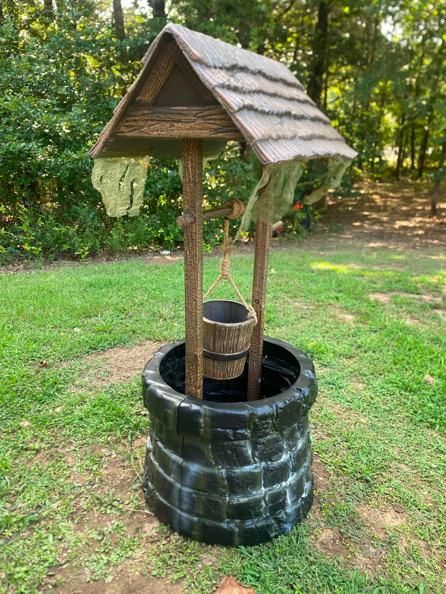 Here's my wishing well!