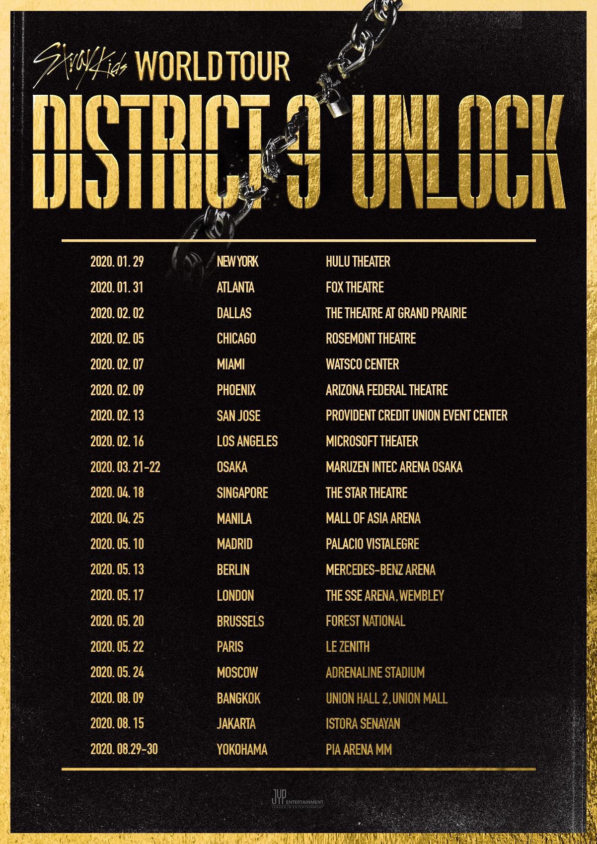 Stray Kids(스트레이 키즈) World Tour 'District 9 : Unlock