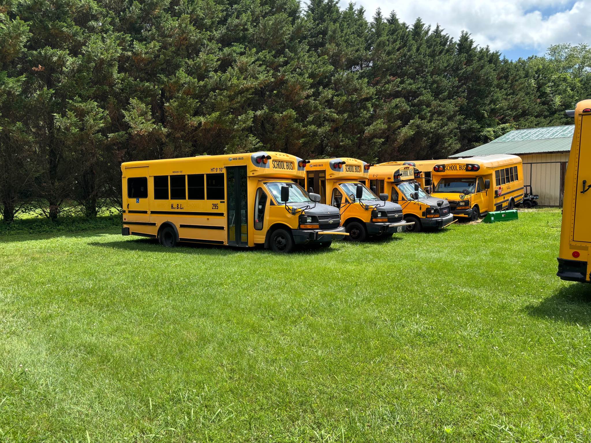 School Buses For Sale Or Auction | Small fleet of retired mini buses 6. ...