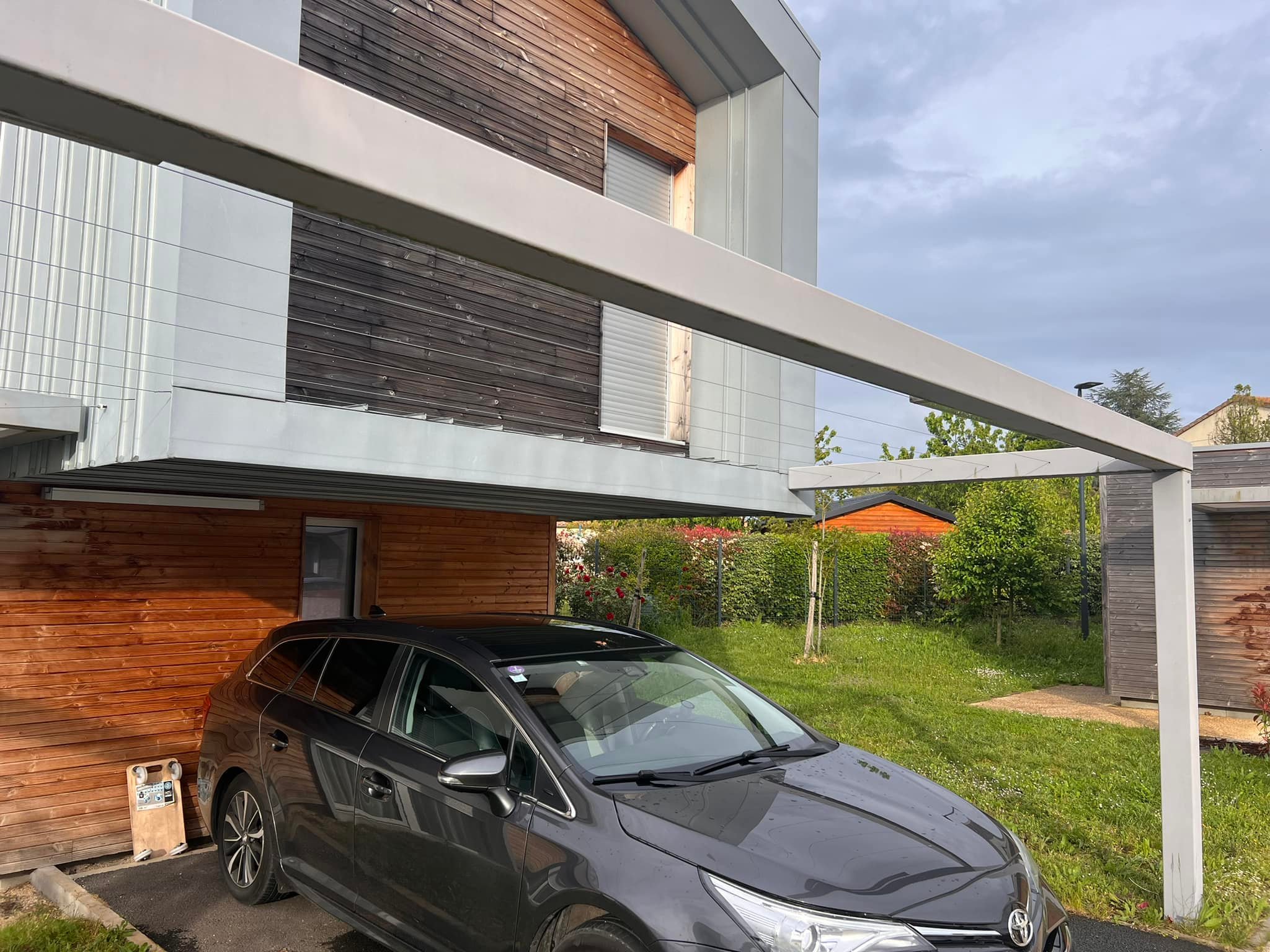 Pare-Soleil Micro-Perforé REPRESENTE 03 Orange Pour Citroën AMI - Toit Vitré Anti-Éblouissement