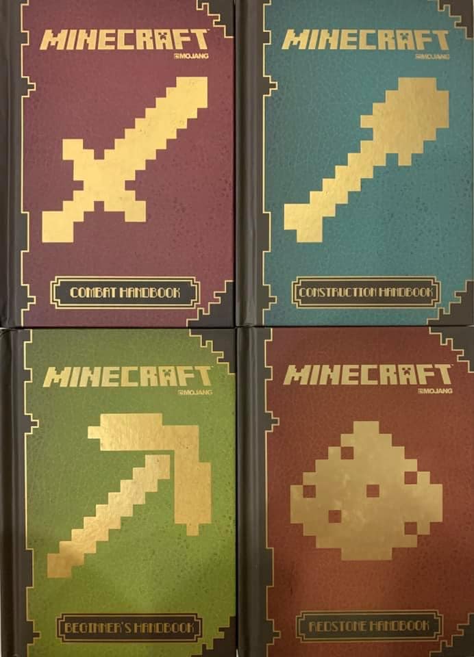 📚 ปกแข็ง สภาพดีมาก Minecraft Combat Handbook 💌 Minecraft เป็นเกมส์ที่ ...