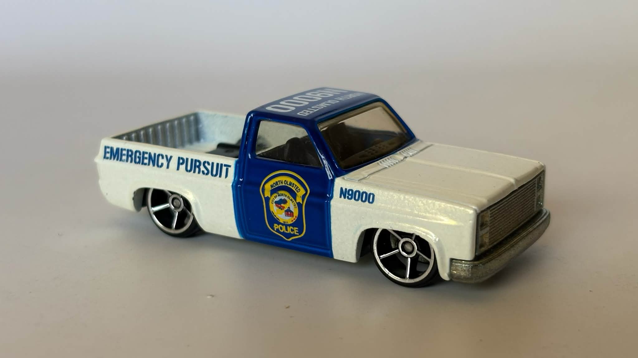 Loose Cop Rods '83 Silverado Hot Wheels for sale