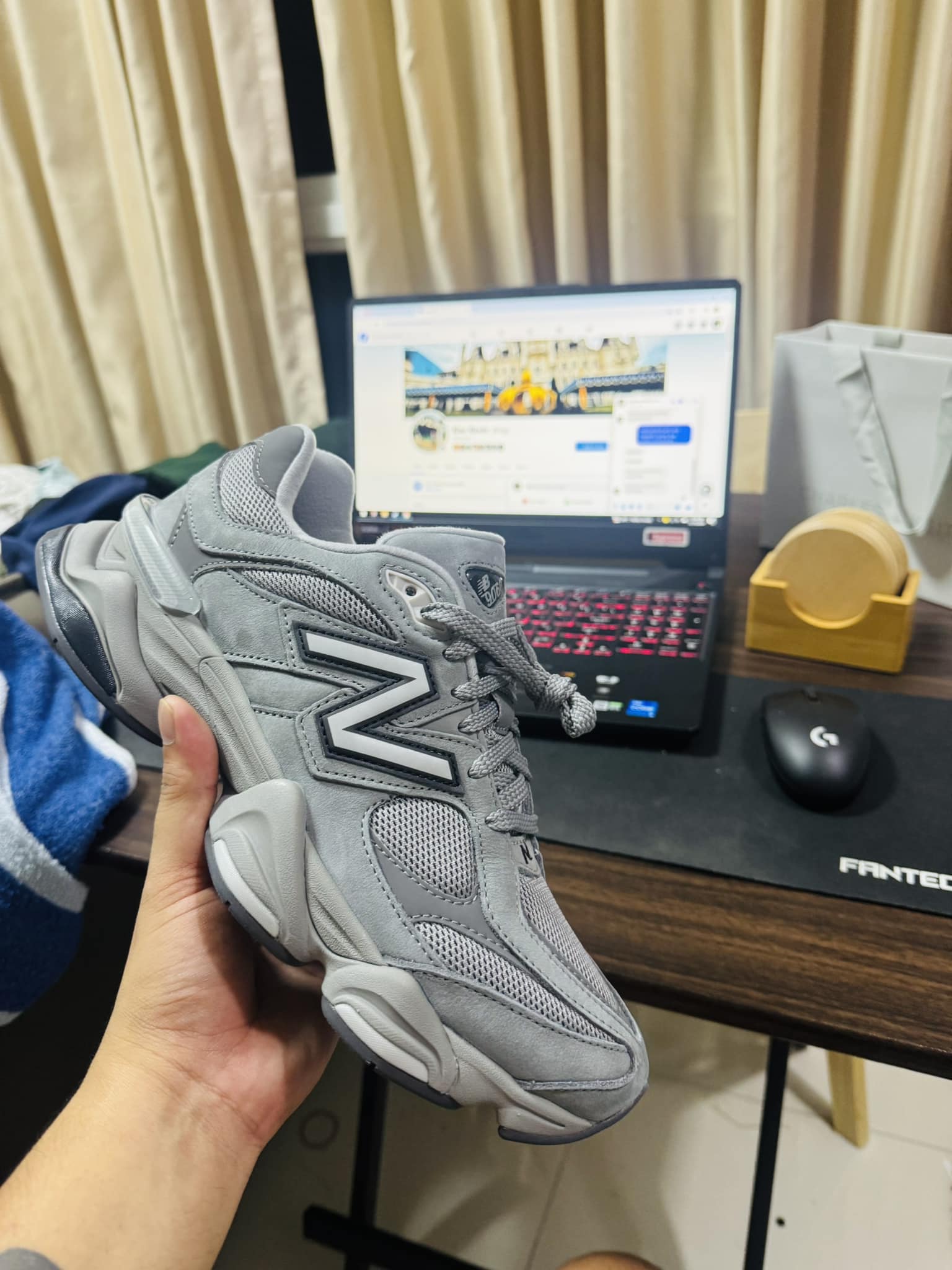 New Balance 9060 trufflerich/EarthMagnet Sz.10M Preloved