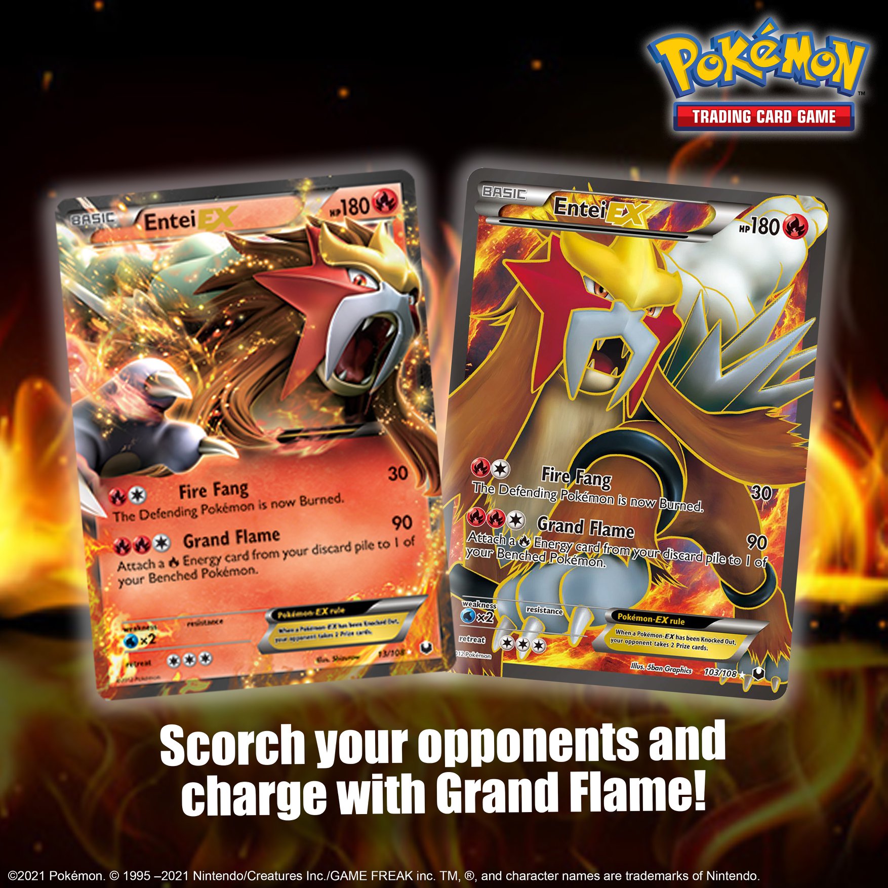 Hey, Trainers! The first Entei... - Pokémon TCG Asia ENG