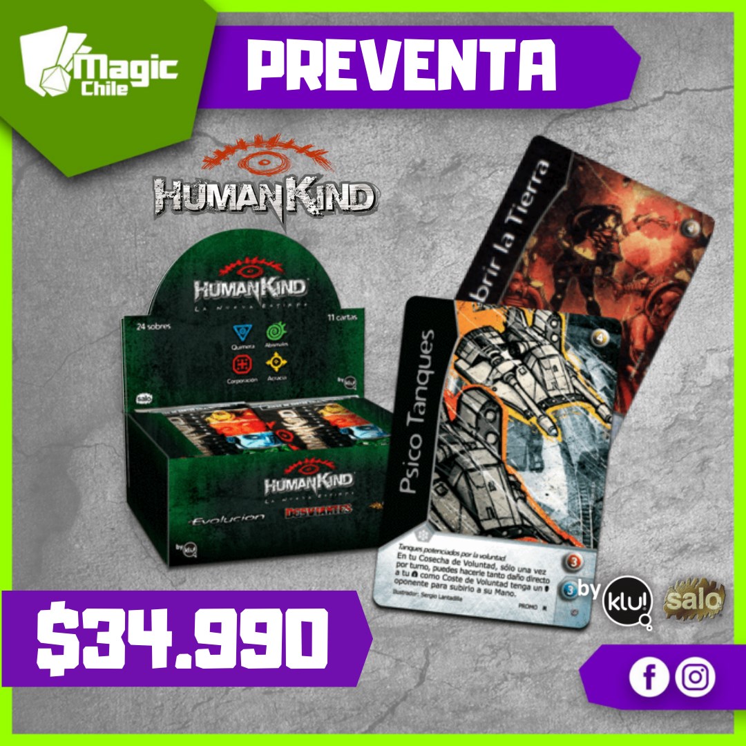 Magic-Chile - 🔥PREVENTA HUMANKIND🔥 ️NOVEDADES ️... | Facebook