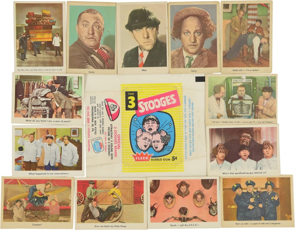 Shemp Howard The Three Stooges Novelty Collector Card - Reproduction ID Card