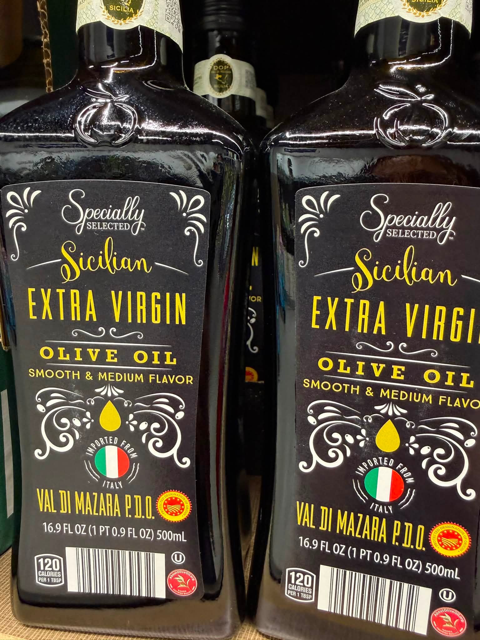 Aldi's Priano Extra Virgin Olive Oil, even though it is affordable