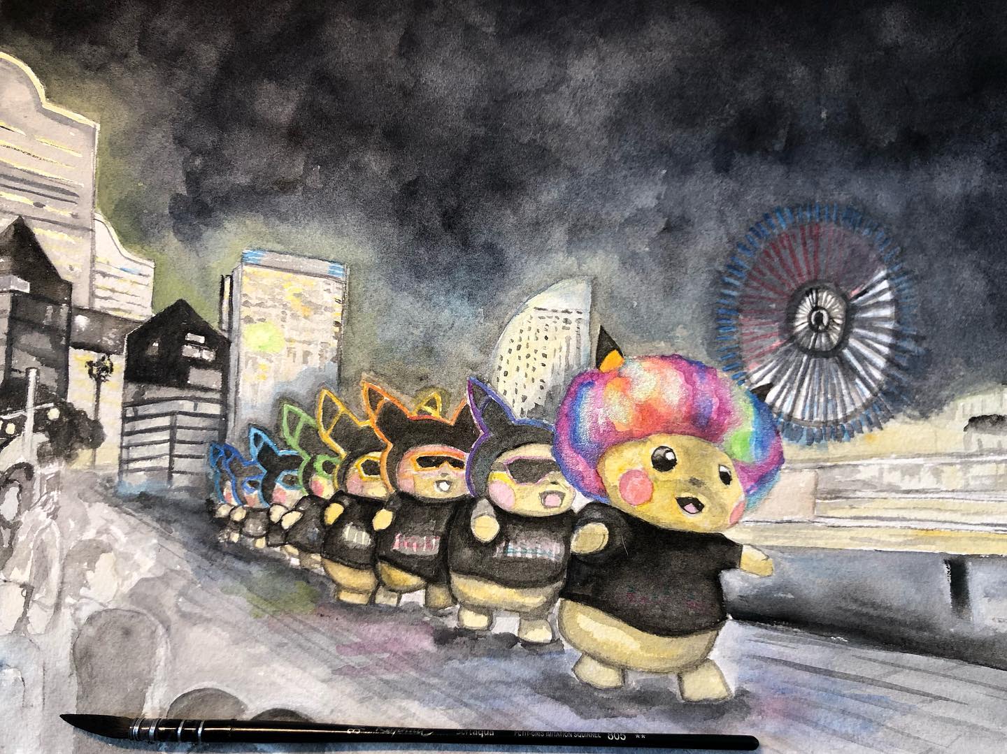 ポケットモンスターピカチュウ なつ やすみ ピカチュウ 夏 ピカチュウ